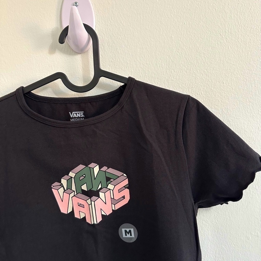 (NWT) VANS SHMIGGY LETTUCE EDGE T SHIRT IN BLACK
